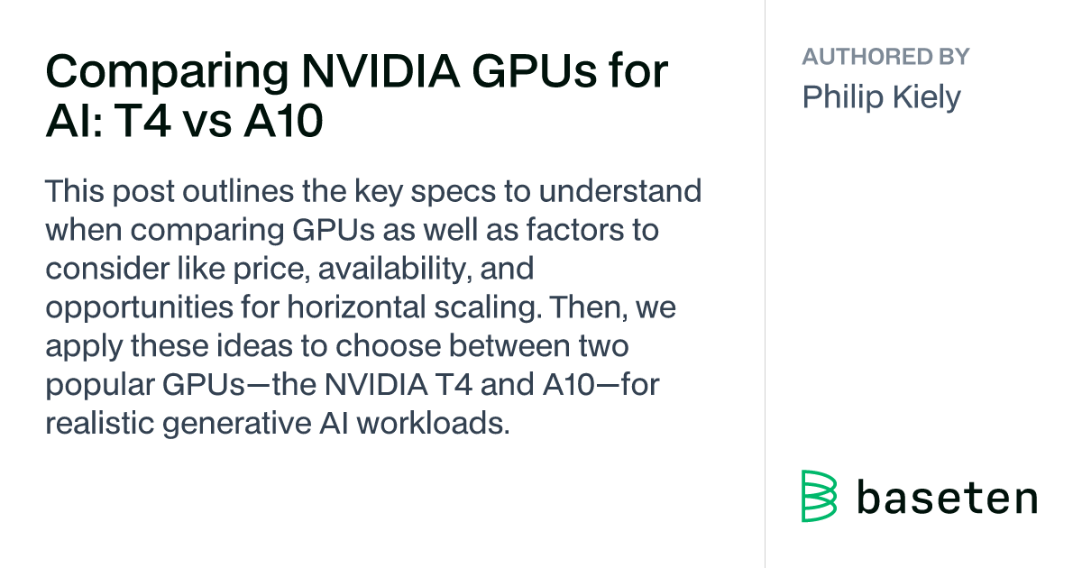 Nvidia clearance t4 specs