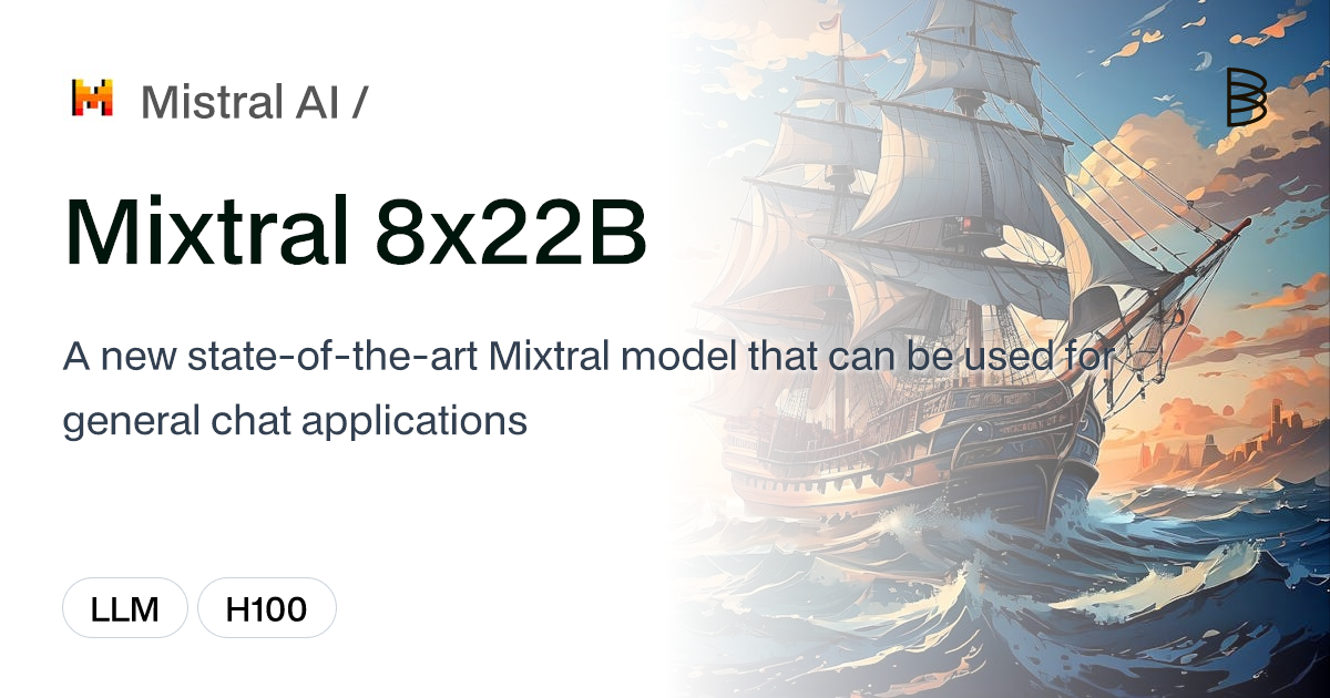 Mixtral 8x22B | Model Library