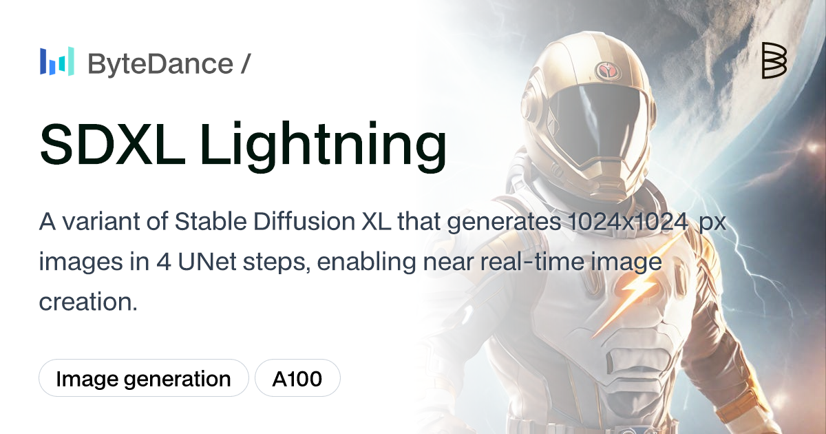 SDXL Lightning | Model Library